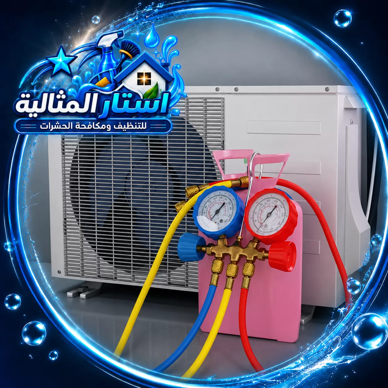 Air conditioner cleaning and Freon refilling in Dammam 1