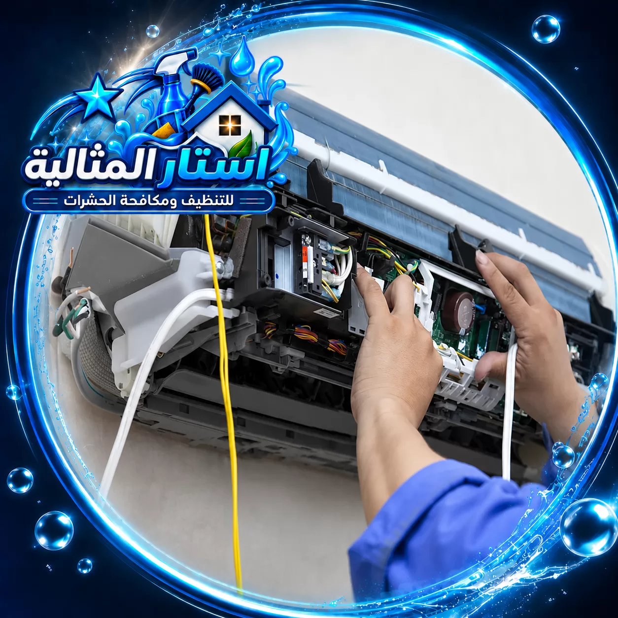Air conditioner cleaning in Jubail 2