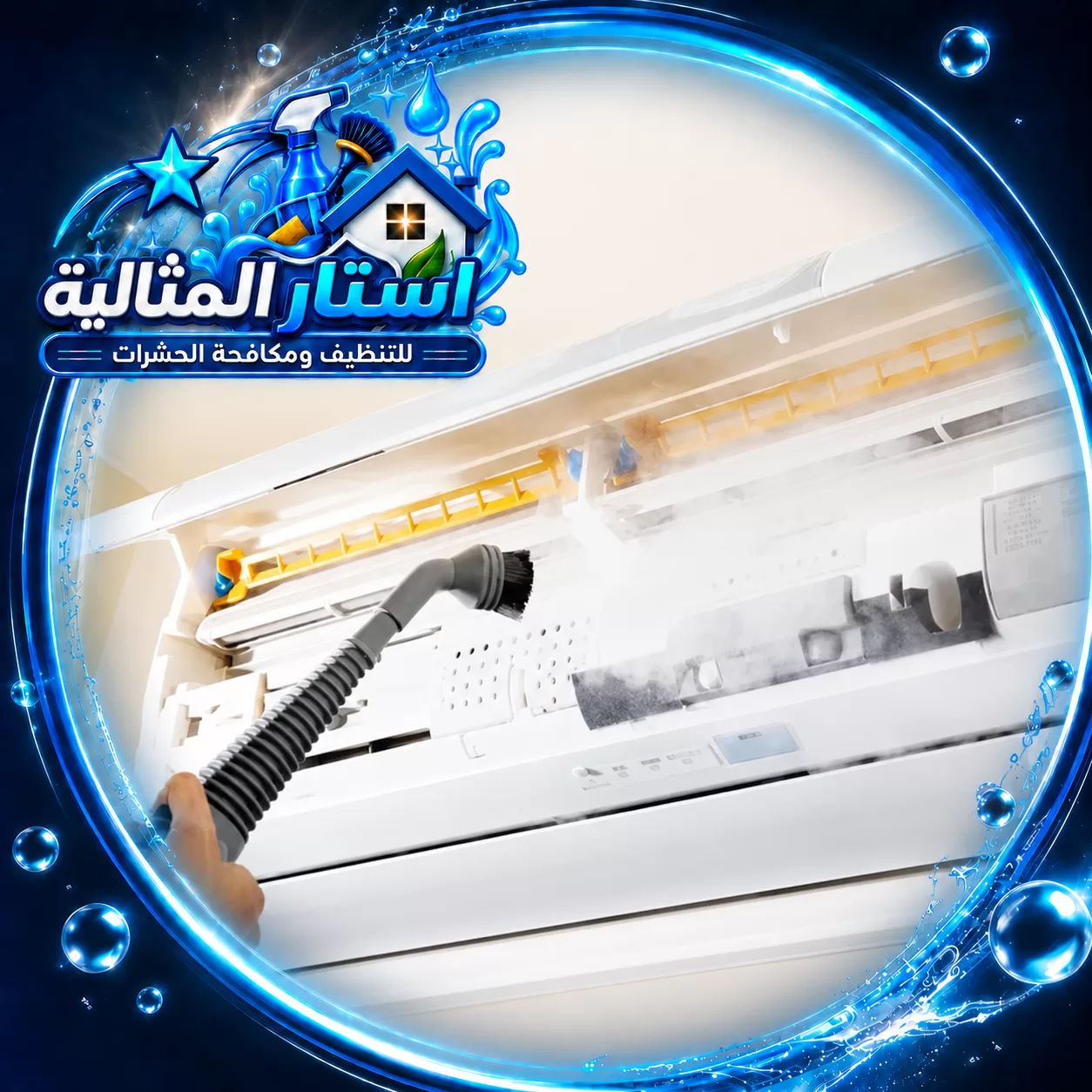 Air conditioning cleaning technician in Dammam e1