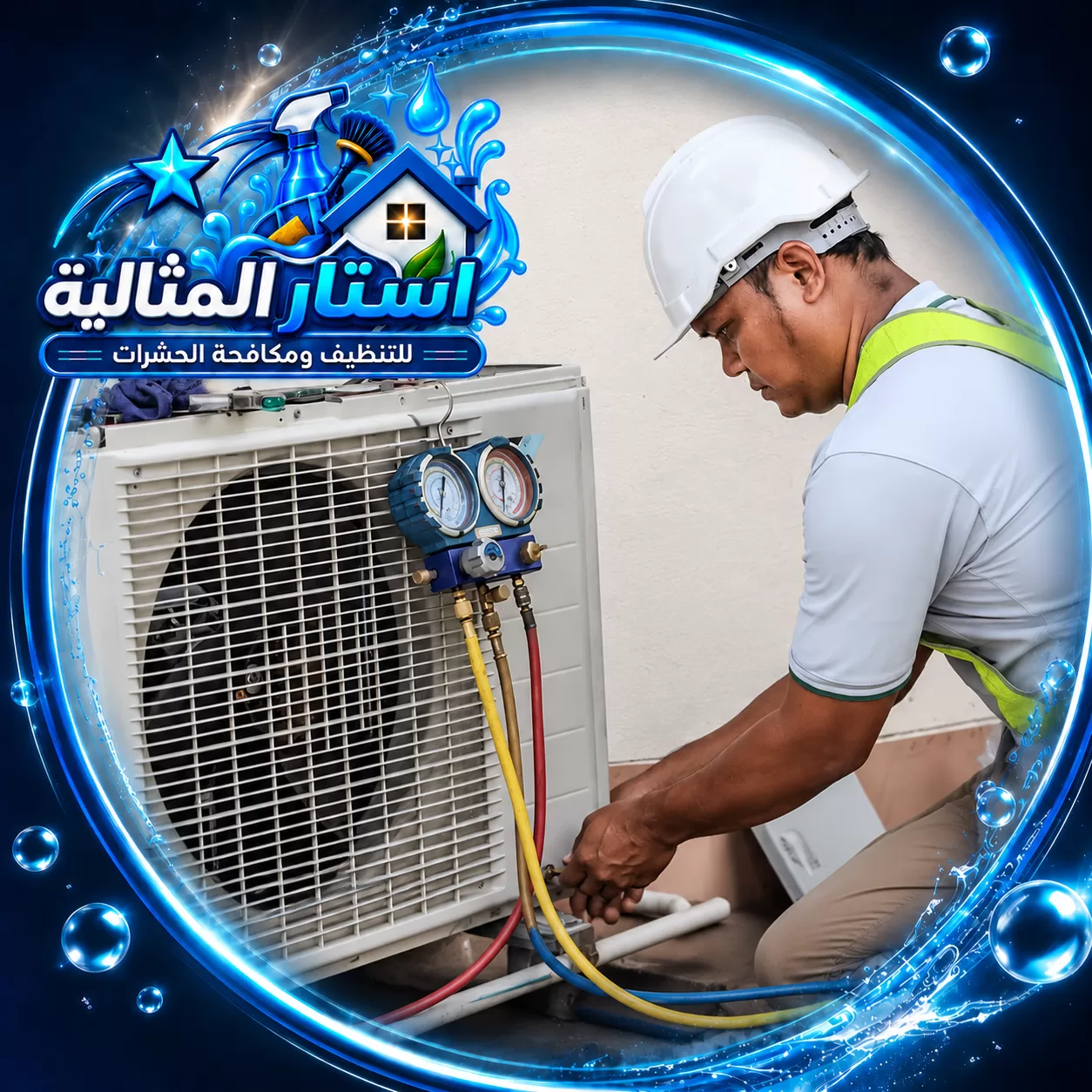 Central air conditioning maintenance in Dammam 1