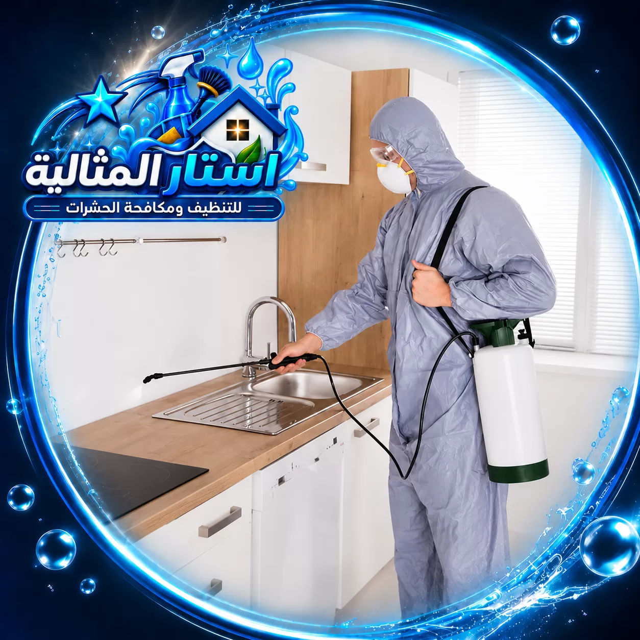 Pesticide spraying in Jubail 1