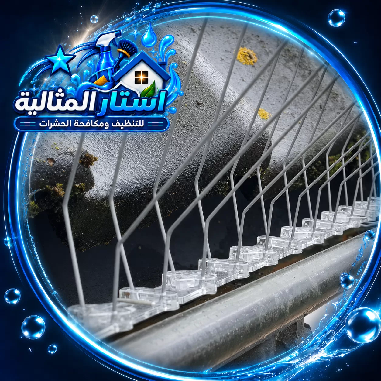 Pigeon repellent for commercial buildings in Dammam 1