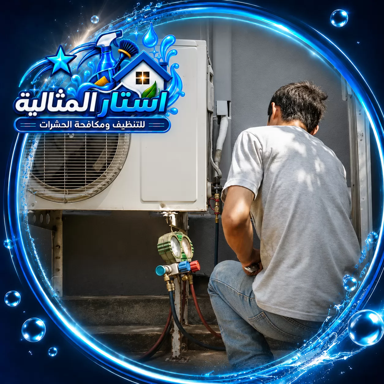 Split AC cleaning in Dhahran 2