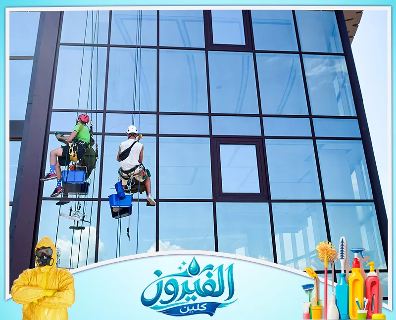 افضل شركة تلميع واجهات زجاجية بالخبر شركة الفيروز 0562185880 تنظيف واجهات المحلات بالدمام