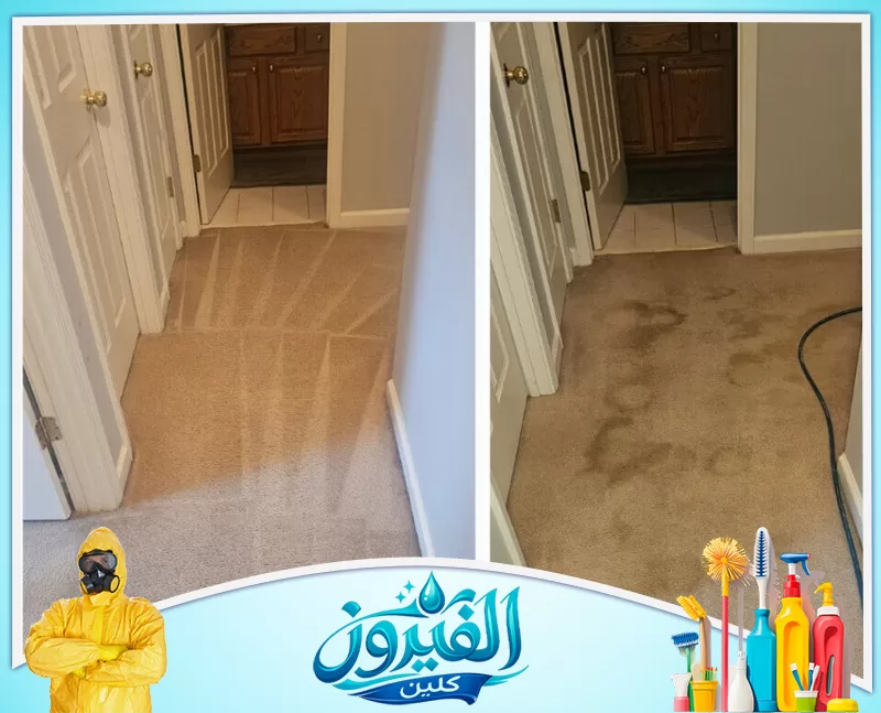 تنظيف المكاتب والطاولات والأرضيات وتجهيز مكان العمل