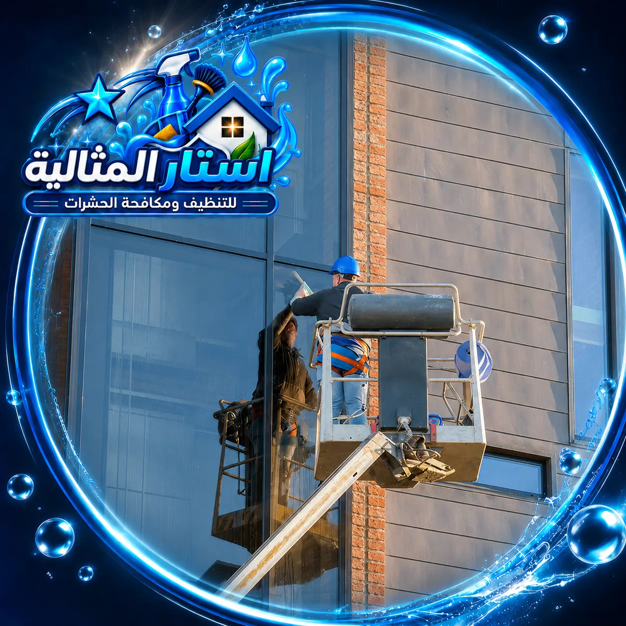 glass facade cleaning qatif 1