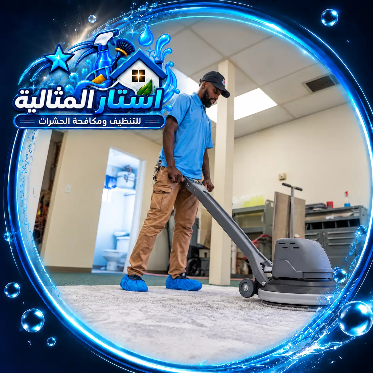 تنظيف السجاد بالظهران بأجهزة متخصصة لإزالة الأوساخ والغبار والحفاظ على جودة المفروشات.